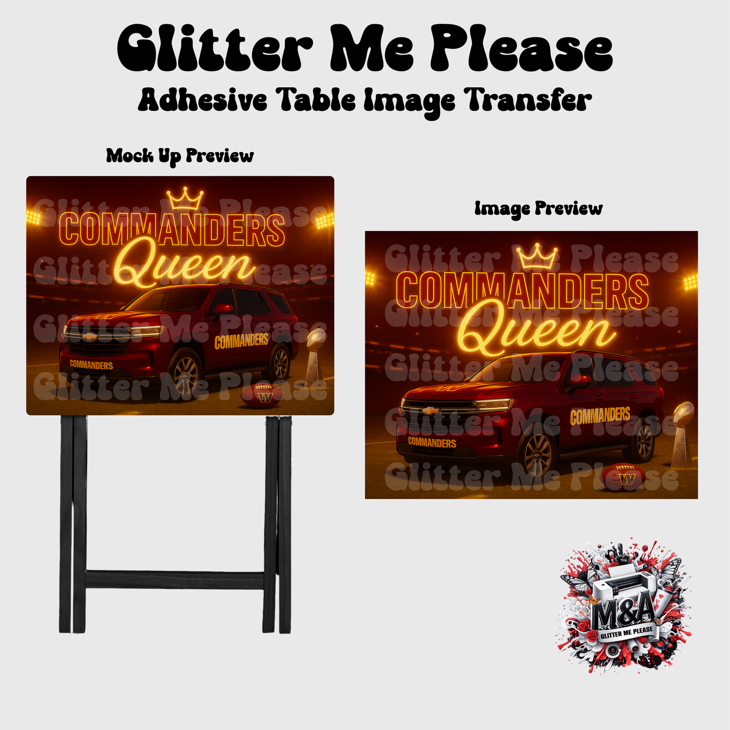 Commander Queen Folding Dinner Table