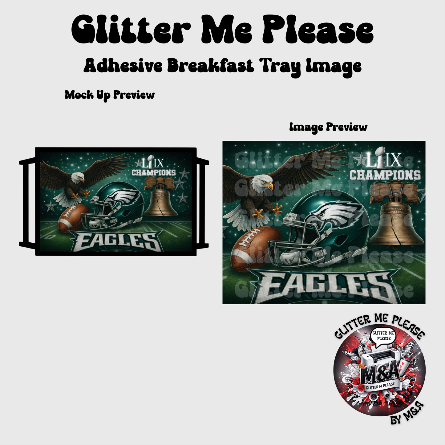 Eagles Championship Breakfast Tray