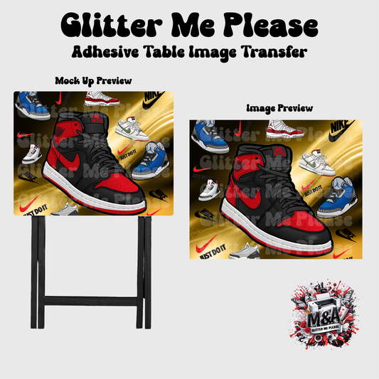 Nike Sneaker Folding Dinner Table