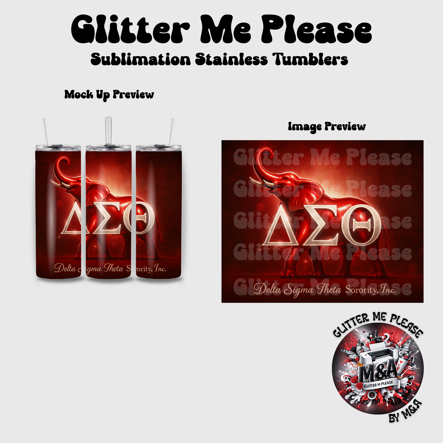 Delta Sublimation Tumbler