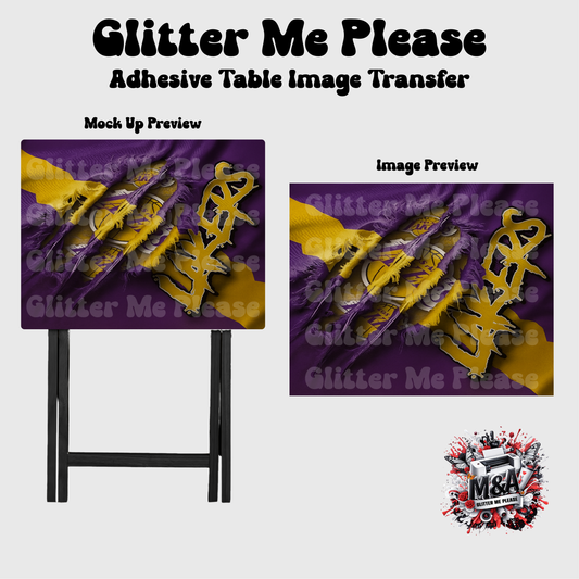 Lakers Claw Folding Dinner Table