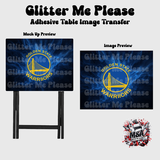 Golden State Warriors Folding Dinner Table