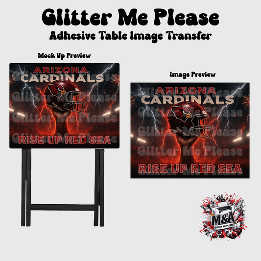 Cardinal Lightning Helmet Folding Dinner Table