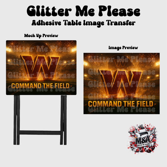 Commander Field Folding Dinner Table