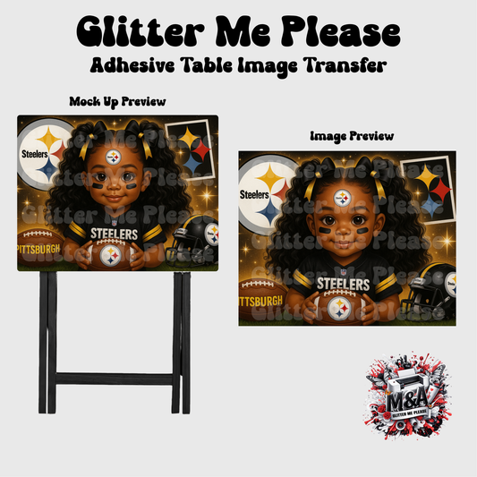 Steelers Baby Folding Dinner Table