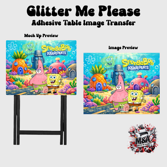 SpongeBob Square Pants Folding Dinner Table