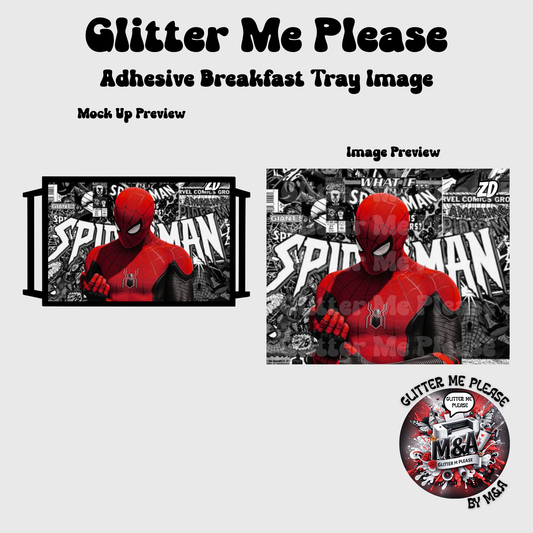 Spiderman Breakfast Tray