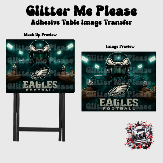 Eagles Hands Up Folding Dinner Table