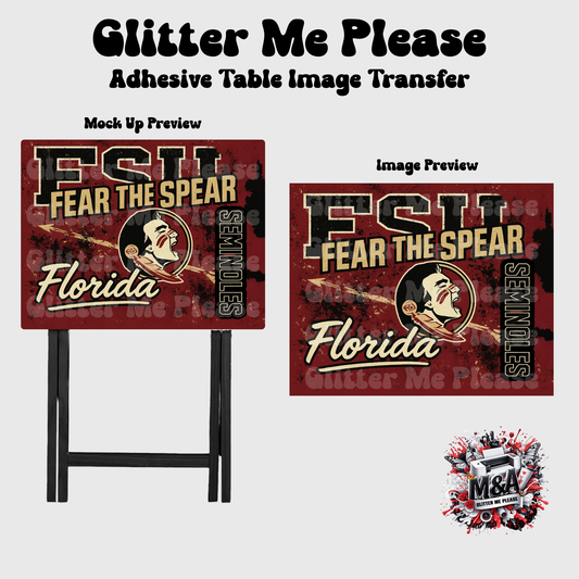 FSU Spear Folding Dinner Table