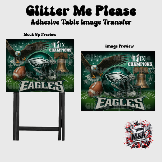 The Eagles Champions Folding Dinner Table