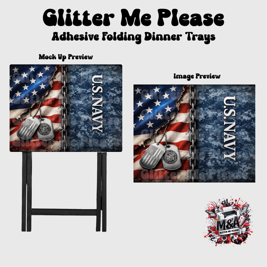 US Navy Folding Dinner Table